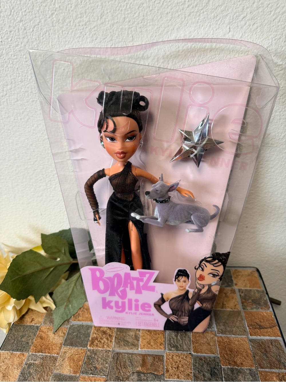 Bratz Kylie Jenner Pink Doll with Black Dress